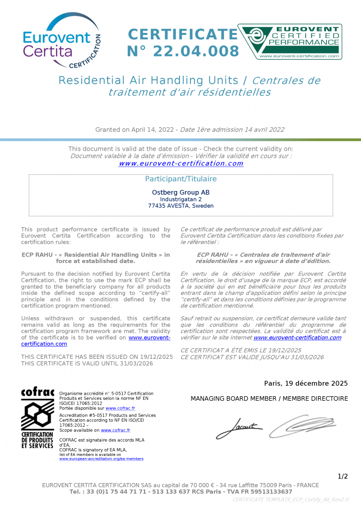 EUROVENT RAHU HERU page 1/2